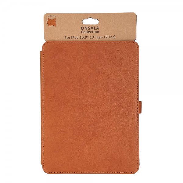 iPad 10.9 (gen 10)/iPad 11 (A16) Etui Læder Brun