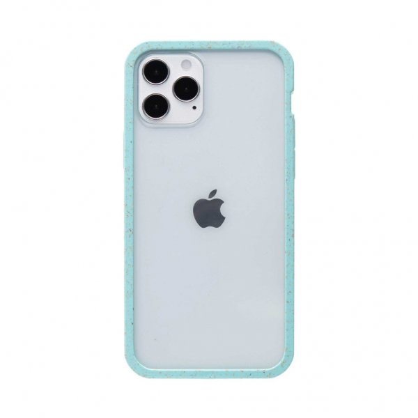 iPhone 12/iPhone 12 Pro Cover Eco Friendly Clear Purist Blue