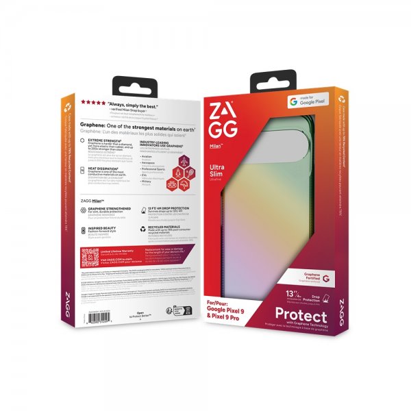 Google Pixel 9/Pixel 9 Pro Cover Milan Iridescent