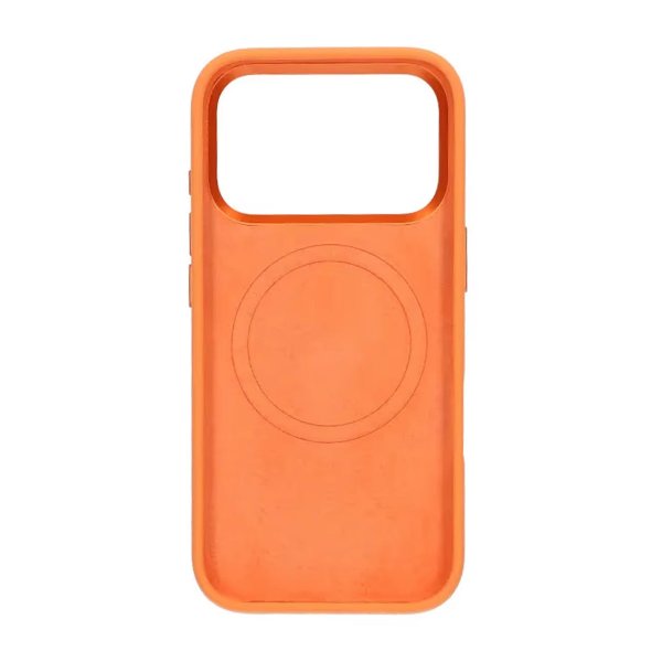 iPhone 17 Pro Max Cover Silikone MagSafe Orange