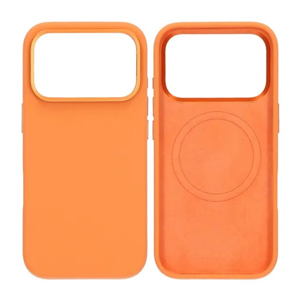 iPhone 17 Pro Max Cover Silikone MagSafe Orange