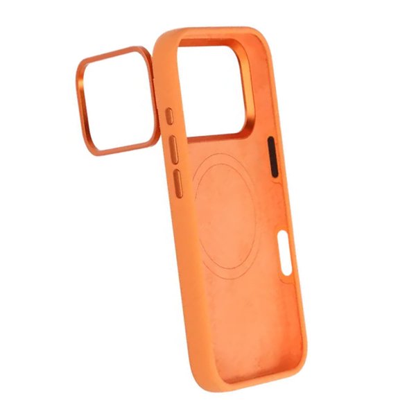 iPhone 17 Pro Max Cover Silikone MagSafe Orange