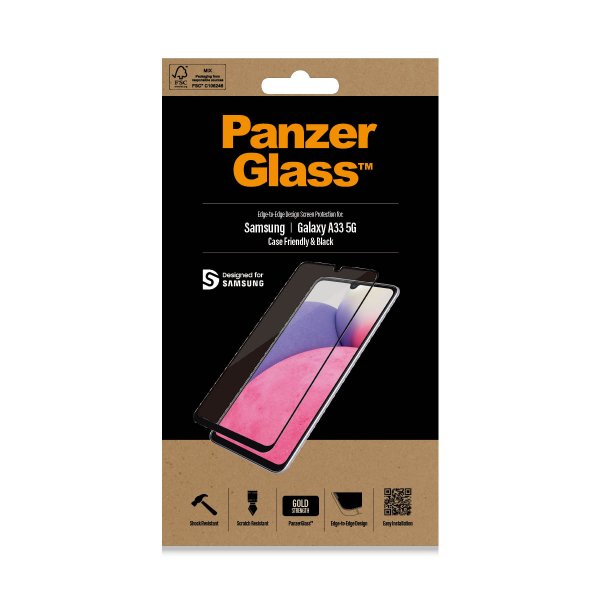 Samsung Galaxy A33 5G Skærmbeskytter CaseFriendly