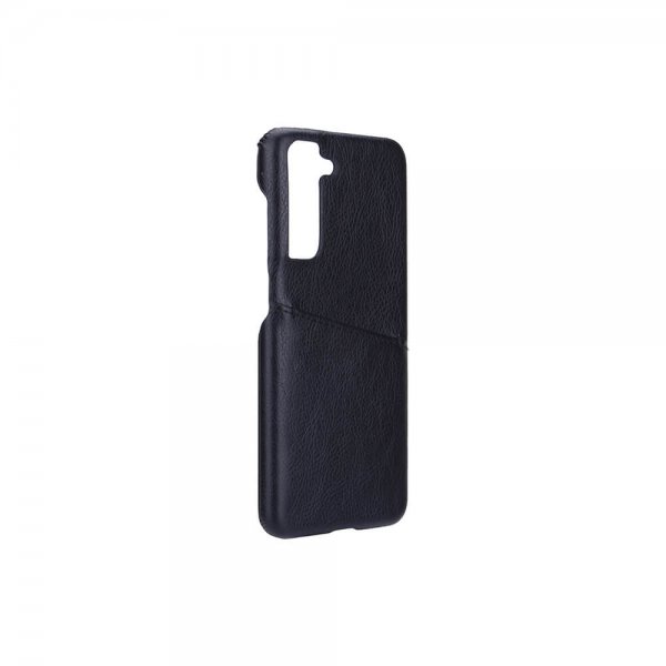 Samsung Galaxy S21 FE Cover med Kortholder Sort