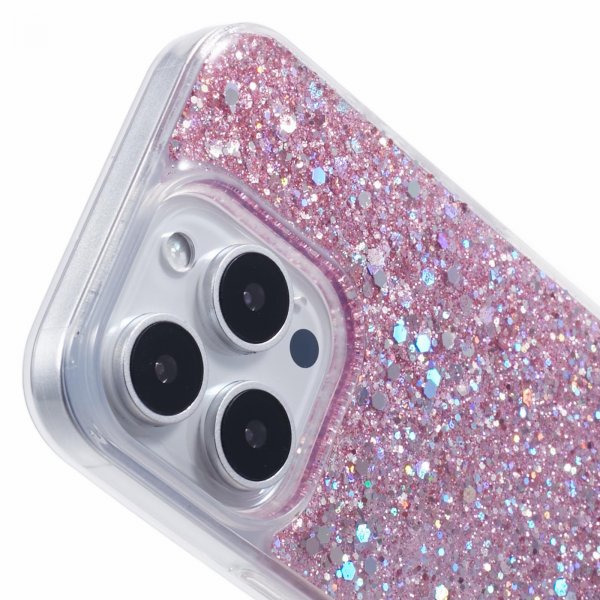 iPhone 16 Pro Max Cover Sparkle Series Blossom Pink
