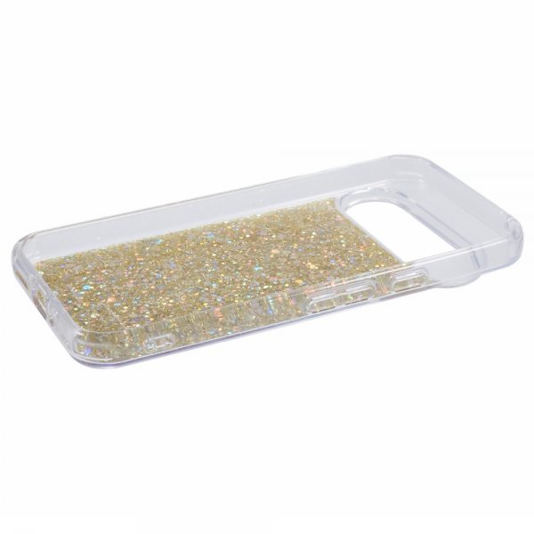 Google Pixel 9/Pixel 9 Pro Cover Sparkle Series Citrine Gold