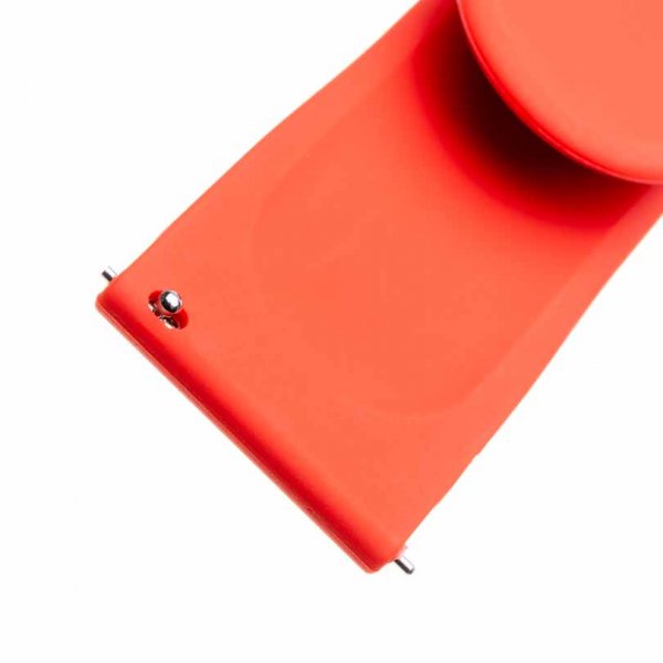 Samsung Galaxy Watch 22mm Armbånd Silicone Strap Rød