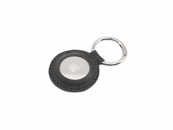 Apple AirTag Holder Real Leather Keychain Case Sort