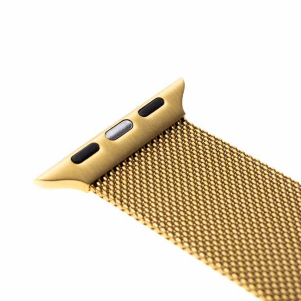 Apple Watch 44/45/46/Apple Watch Ultra Armbånd Mesh Strap Guld
