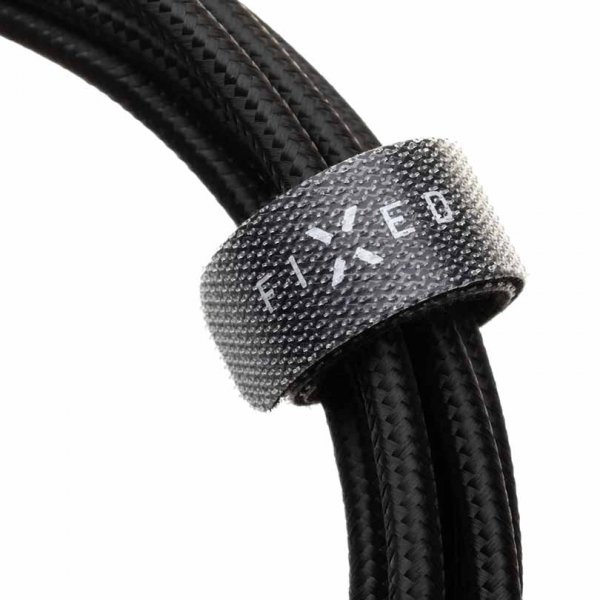 Kabel METAL Series USB-C/Lightning 2m Sort