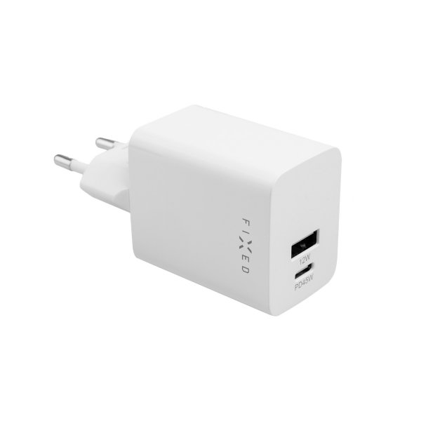 Oplader Dual Port 45W USB-C PD & USB-A