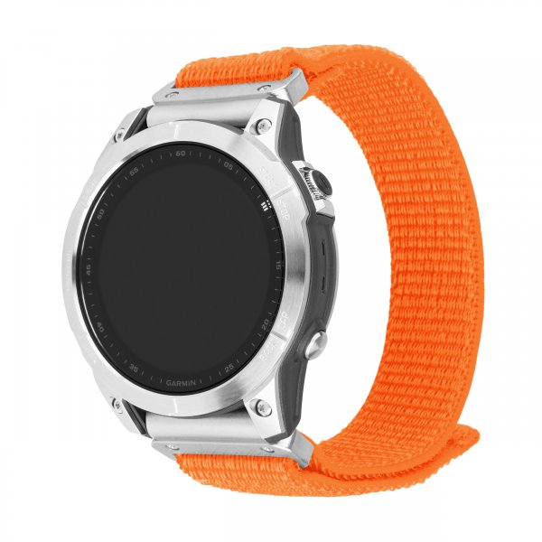 Garmin QuickFit 26mm Armbånd Nylon Strap Orange