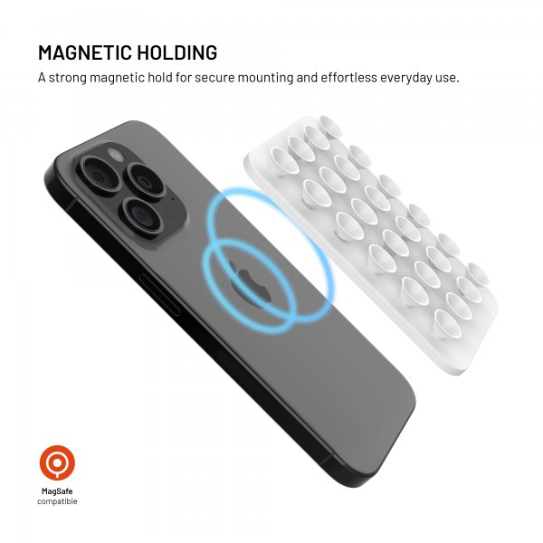 Holder MagMate Hvid
