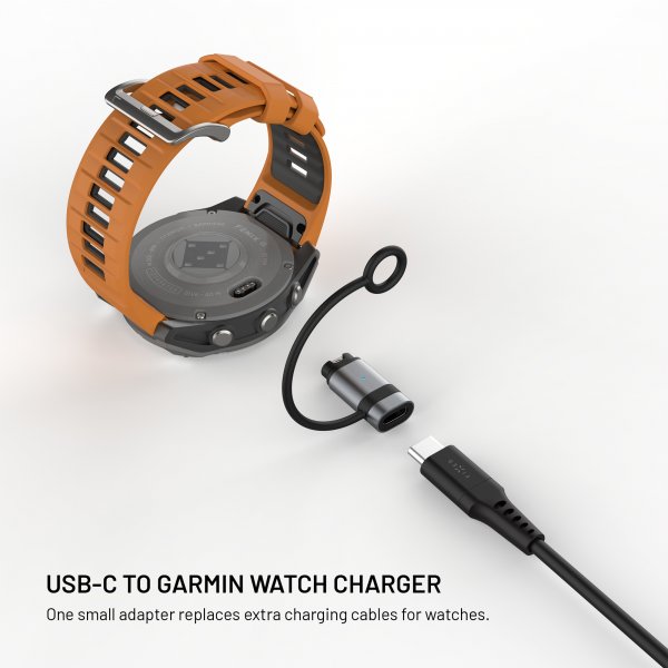 Garmin Oplader USB-C Sort