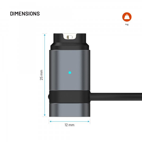 Garmin Oplader USB-C Sort