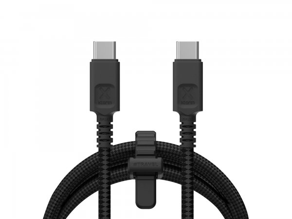 USB-C til USB-C Kabel Next Gen PD Ultra 240W 1.5m Sort