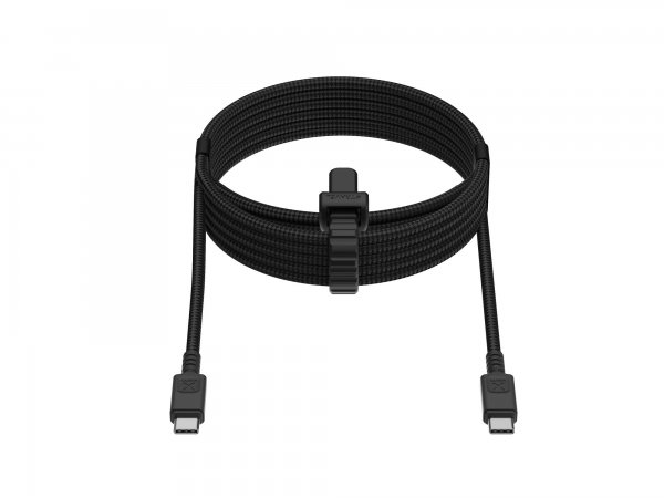 USB-C til USB-C Kabel Next Gen PD Ultra 240W 1.5m Sort