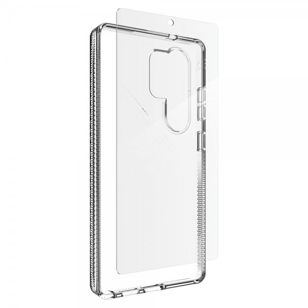 Samsung Galaxy S25 Ultra Cover med Skærmbeskyttelse Luxe & Glass