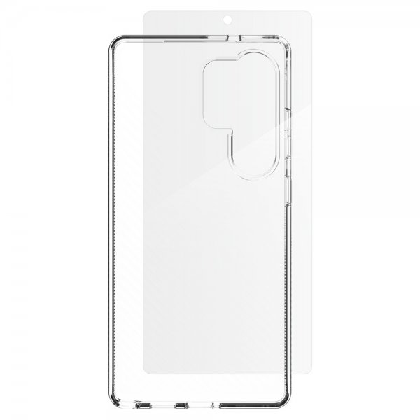 Samsung Galaxy S25 Ultra Cover med Skærmbeskyttelse Luxe & Glass