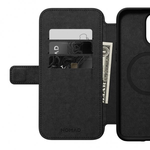 iPhone 14 Pro Max Etui Modern Leather Folio Brun