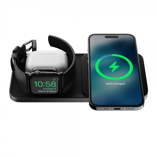 Trådløs oplader Base One Max MagSafe Carbide