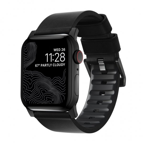 Apple Watch 42/44/45mm/Apple Watch Ultra Armband Active Band Pro Svart
