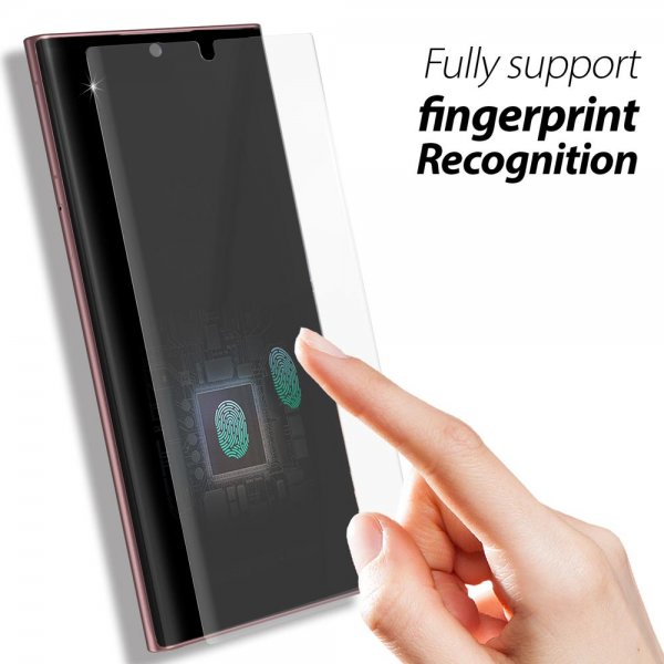 Samsung Galaxy S22 Ultra Skærmbeskytter Dome Glass 2-pack