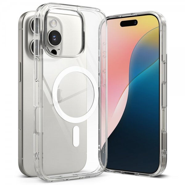 iPhone 16 Pro Max Cover Fusion Magnetic Transparent