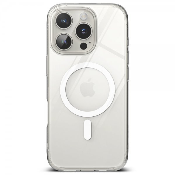 iPhone 16 Pro Max Cover Fusion Magnetic Transparent