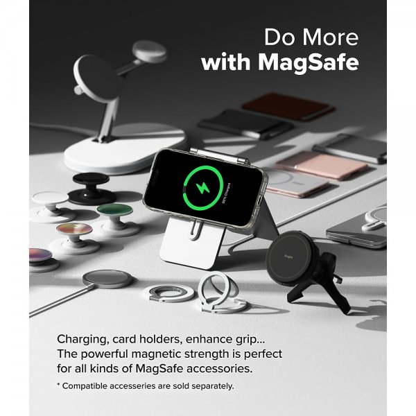 iPhone 16 Pro Max Cover Fusion Magnetic Transparent