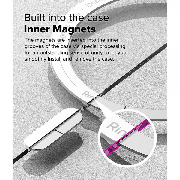 iPhone 16 Pro Max Cover Fusion Magnetic Transparent