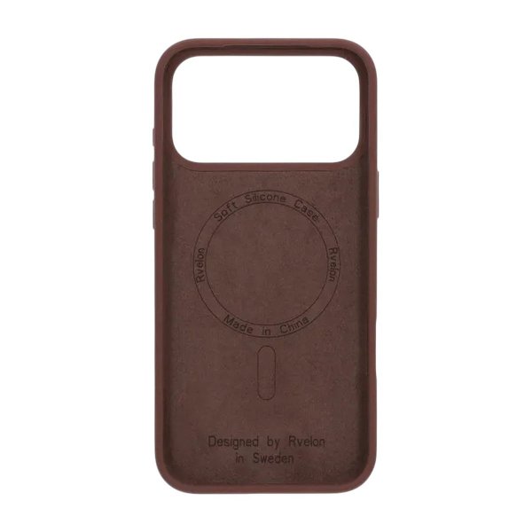 iPhone 17 Pro Max Cover Silikone MagSafe Brun
