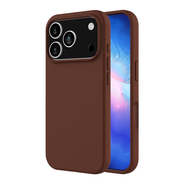 iPhone 17 Pro Max Cover Silikone MagSafe Brun
