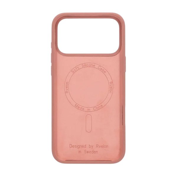 iPhone 17 Pro Max Cover Silikone MagSafe Lyserød