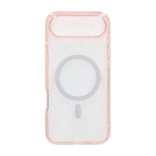 iPhone Air Cover TPU MagSafe Lyserød Transparent