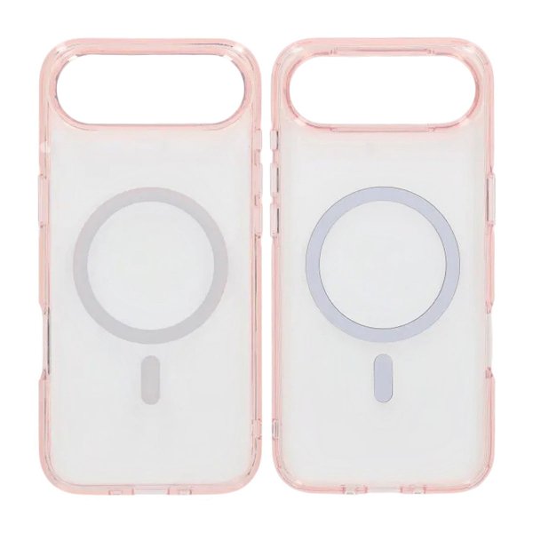 iPhone Air Cover TPU MagSafe Lyserød Transparent