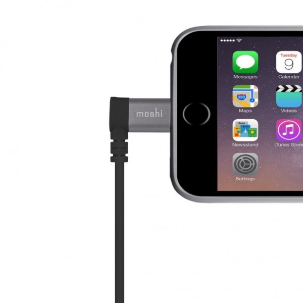 Lightning til USB -kabel Vinklet 1.5 m