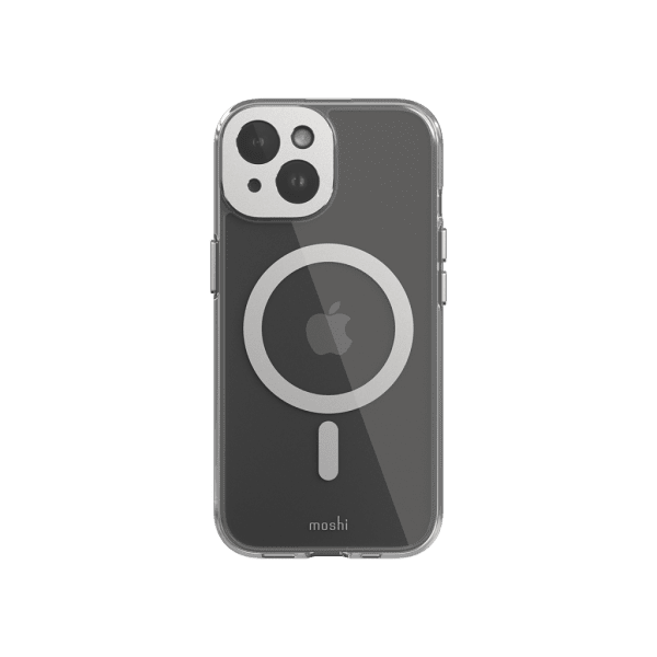 iPhone 15 Cover iGlaze MagSafe Luna Silver