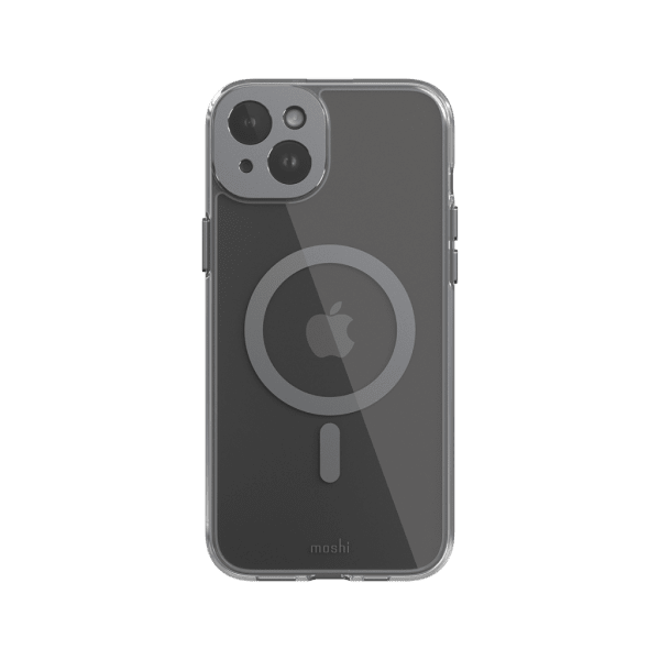 iPhone 15 Plus Cover iGlaze MagSafe Meteorite Gray