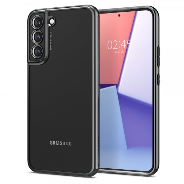 Samsung Galaxy S22 Cover Optik Crystal Chrome Gray