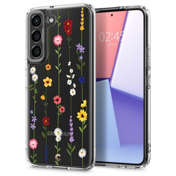 Samsung Galaxy S22 Cover Cecile Flower Garden