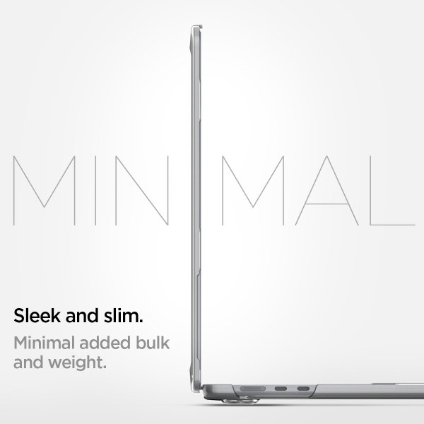 Macbook Air 15 M2 (A2941)/M3 (A3114) Cover Thin Fit Crystal Clear