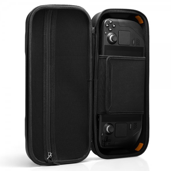 Steam Deck/Steam Deck OLED Bag Rugged Armour Pro Pouch Svart