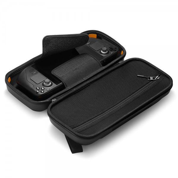 Steam Deck/Steam Deck OLED Bag Rugged Armour Pro Pouch Svart