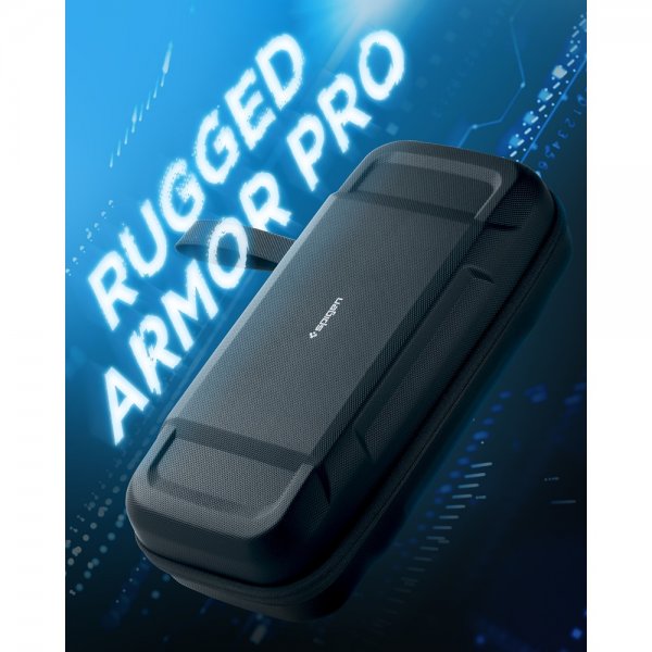 Steam Deck/Steam Deck OLED Bag Rugged Armour Pro Pouch Svart