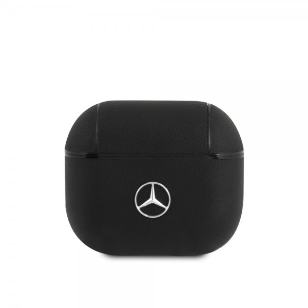 AirPods 3 Cover Metal Logo Sort