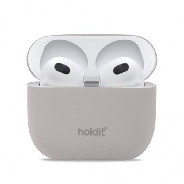 AirPods 3 Cover Silikone Nygård Taupe