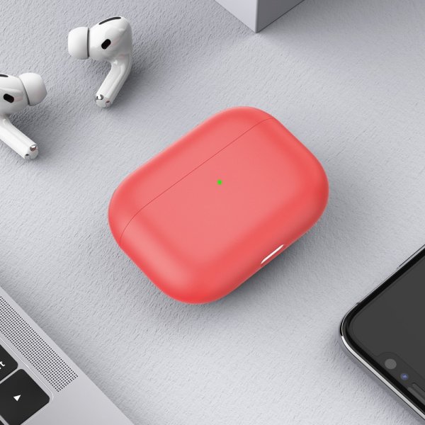 AirPods 3 Cover Silikone Rød