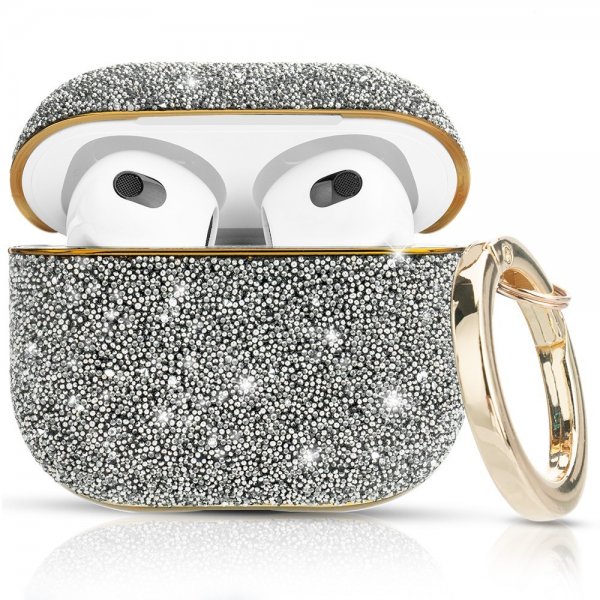 AirPods 3 Cover Rhinsten Sølv