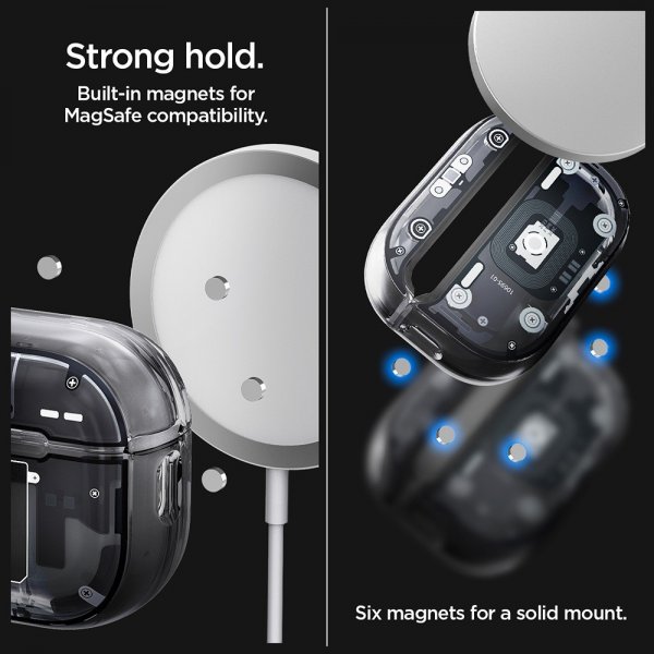 AirPods Pro 2 Cover Ultra Hybrid Zero One MagFit Sort